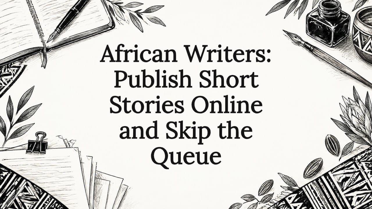 African Writers: Publish Short Stories Online and Skip the Queue